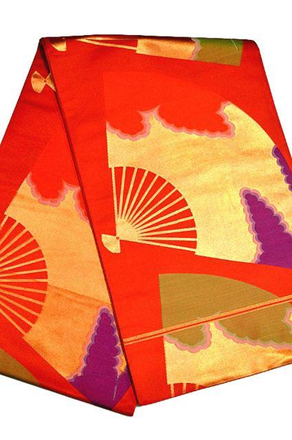 本袋帯 送料無料 最高級 未使用品 織物一筋名門 織悦 金糸 扇文 全通柄 長さ436cm T1379 < 女性ファッション 本袋帯 送料無料 最高級 未使用品 織物一筋名門 織悦 金糸 扇文 全通柄 長さ436cm T1379 < 女性ファッションの