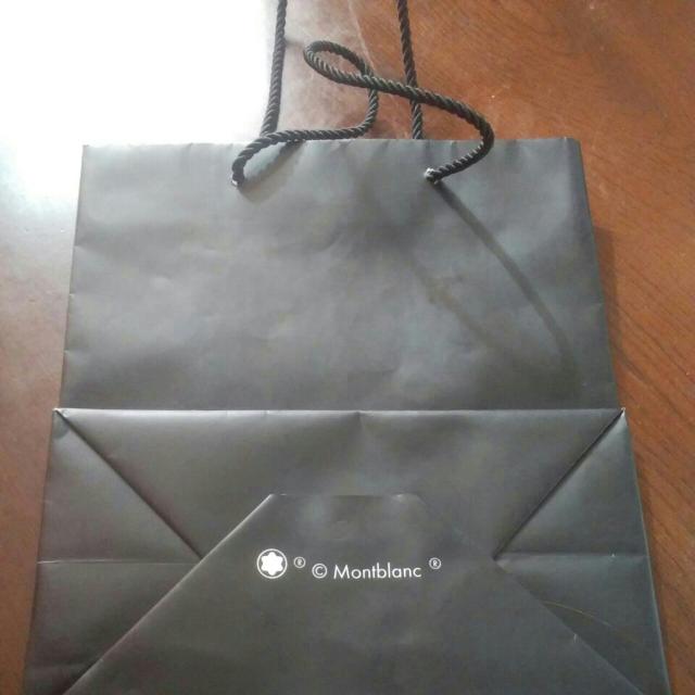 MONT BLANK ショップ袋 25×22.5×12 < 女性ファッション  MONT BLANK ショップ袋 25×22.5×12 < 女性ファッションの