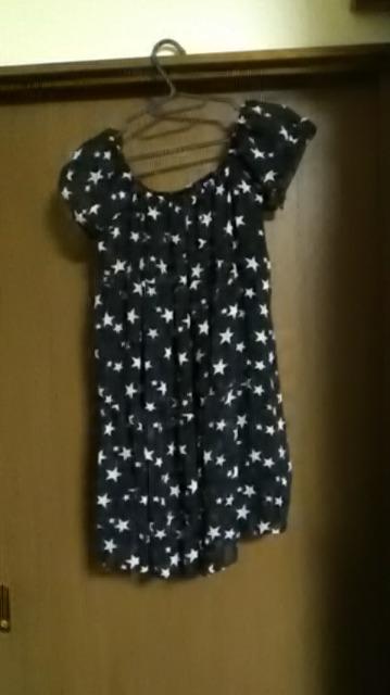 3*新品*星柄シフォンワンピース < 女性ファッション  3*新品*星柄シフォンワンピース  < 女性ファッションの