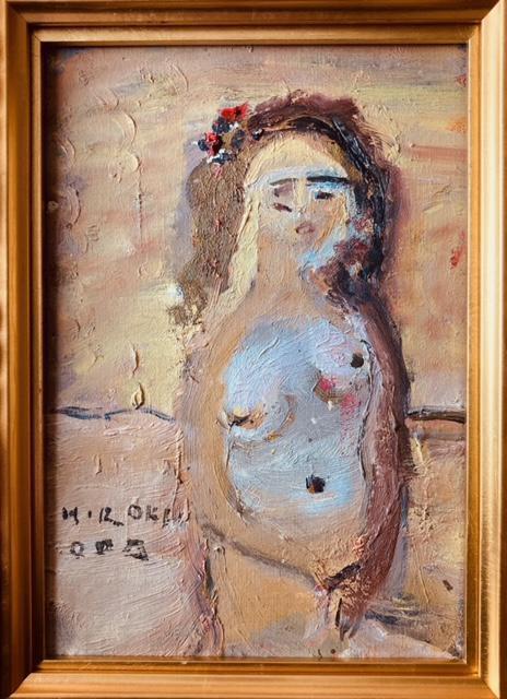 絵画 油絵 織田広喜 『少女』 二科会の巨匠 真作保証 原画 < ホビー 絵画 油絵 織田広喜 『少女』 二科会の巨匠 真作保証 原画 < ホビーの