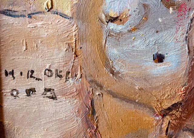 絵画 油絵 織田広喜 『少女』 二科会の巨匠 真作保証 原画 < ホビー 絵画 油絵 織田広喜 『少女』 二科会の巨匠 真作保証 原画 < ホビーの