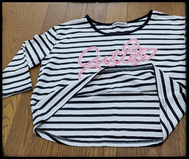 ★Sirmione★しまむら★七分丈Tシャツ★半袖★長T★160サイズ★部屋着★まとめ買い歓迎★ < ブランド  ★Sirmione★しまむら★七分丈Tシャツ★半袖★長T★160サイズ★部屋着★まとめ買い歓迎★ < ブランドの