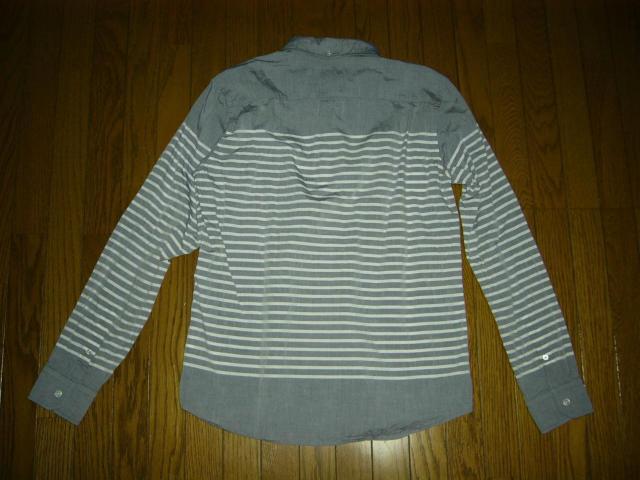 uniform experiment ボーダーシャツ 1 灰白系 長袖 薄手 ユニフォームエクスペリメント SOPHNET. < ブランド  uniform experiment ボーダーシャツ 1 灰白系 長袖 薄手 ユニフォームエクスペリメント SOPHNET. < ブランドの