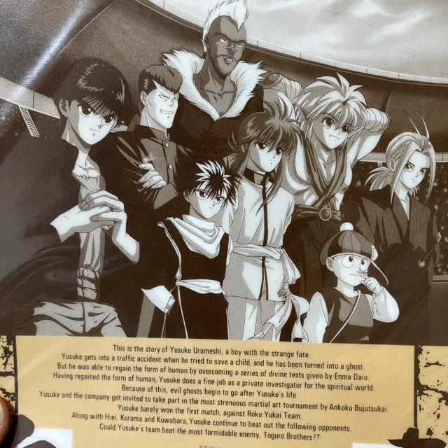 幽遊白書 下敷き 当時もの 未使用 < アニメ/コミック/キャラクター  幽遊白書 下敷き 当時もの 未使用 < アニメ/コミック/キャラクターの