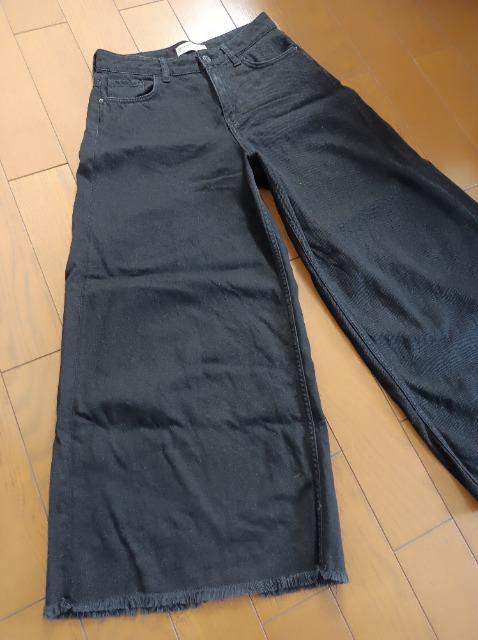 ZARA BASIC Z1975 DENIM★柔らか薄手ワイドデニムパンツ★美美品★素敵★履き心地抜群★ザラ★ < 女性ファッション ZARA BASIC Z1975 DENIM★柔らか薄手ワイドデニムパンツ★美美品★素敵★履き心地抜群★ザラ★ < 女性ファッションの