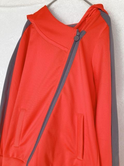 PUMA プーマ フード付 ジャージ パーカー 斜め ジップアップ M 2way N2m < ブランド PUMA プーマ フード付 ジャージ パーカー 斜め ジップアップ M 2way N2m < ブランドの