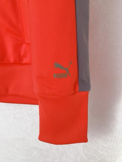 PUMA プーマ フード付 ジャージ パーカー 斜め ジップアップ M 2way N2m < ブランド PUMA プーマ フード付 ジャージ パーカー 斜め ジップアップ M 2way N2m < ブランドの