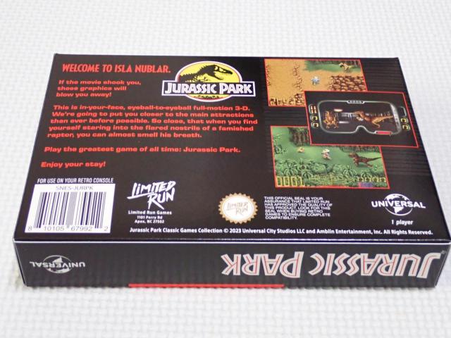 SFCJURASSIC PARK COLLECTORS EDITION SNES CO kĔ  Q[{/\tg 