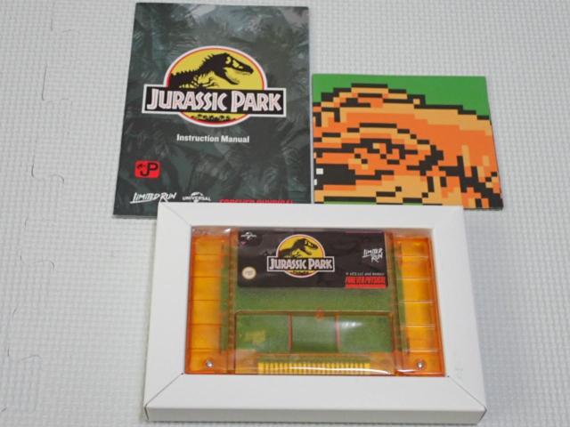 SFCJURASSIC PARK COLLECTORS EDITION SNES CO kĔ  Q[{/\tg 
