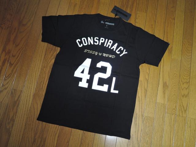 新品 NEIGHBORHOOD × STUSSYコラボ ボーンヤード Tシャツ 黒S ナンバリング ネイバーフッド×ステューシー < ブランド  新品 NEIGHBORHOOD × STUSSYコラボ ボーンヤード Tシャツ 黒S ナンバリング ネイバーフッド×ステューシー < ブランドの