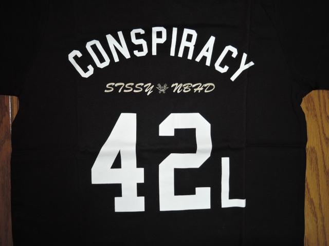 新品 NEIGHBORHOOD × STUSSYコラボ ボーンヤード Tシャツ 黒S ナンバリング ネイバーフッド×ステューシー < ブランド  新品 NEIGHBORHOOD × STUSSYコラボ ボーンヤード Tシャツ 黒S ナンバリング ネイバーフッド×ステューシー < ブランドの