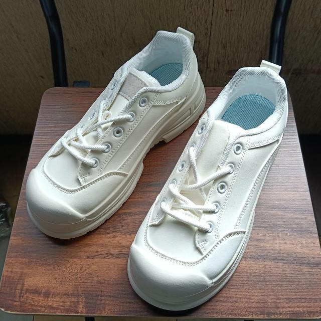 新品 25cm レディース スニーカー ホワイト シューズ 靴 カジュアル < 女性ファッション 新品 25cm レディース スニーカー ホワイト シューズ 靴 カジュアル < 女性ファッションの