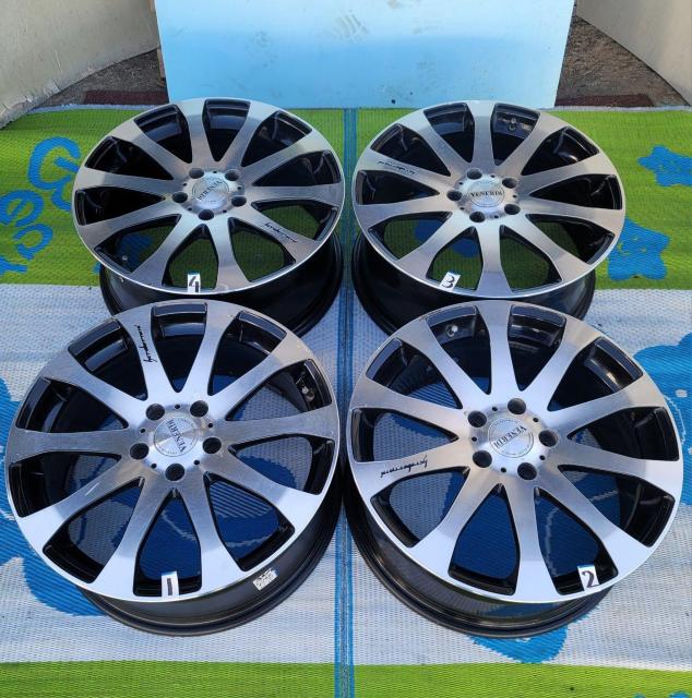 ���iVENERDI �G���{���[�j CL-610�A���~�z�C�[��18�C���`7.5J+50 5�� PCD114.3 5H 5�� �z�C�[�� �� ������/�o�C�N