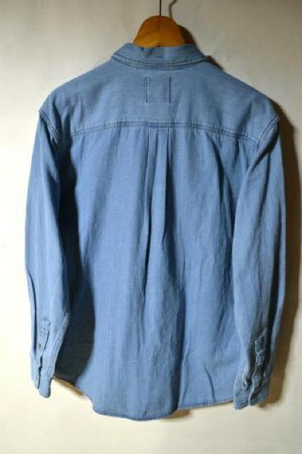新品 UNIQLO and JW ANDERSON ユニクロ デニムシャツ 長袖 ブルー L メンズ カジュアル アメカジ 未使用 < ブランド 新品 UNIQLO and JW ANDERSON ユニクロ デニムシャツ 長袖 ブルー L メンズ カジュアル アメカジ 未使用 < ブランドの