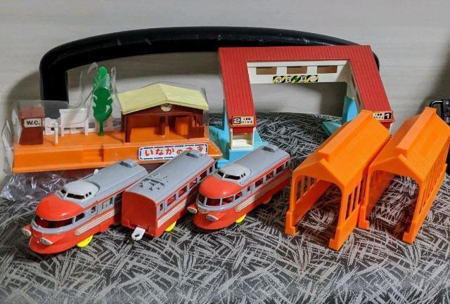 超レア/絶版品/日本製/貴重品/プラレール/小田急ロマンスカー3100形/プラレール/いなかのえき/跨線橋/車庫/日本製/稀少品 < ホビー 超レア/絶版品/日本製/貴重品/プラレール/小田急ロマンスカー3100形/プラレール/いなかのえき/跨線橋/車庫/日本製/稀少品 < ホビーの