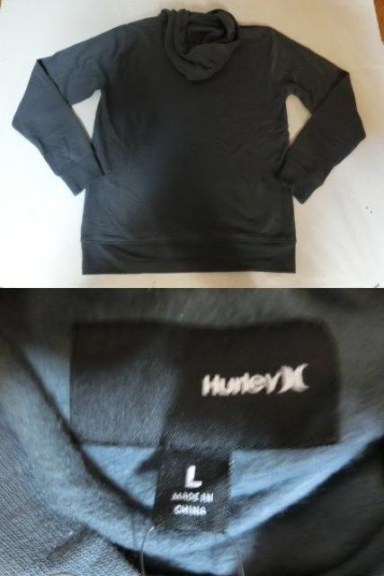 サーフ系【hurley】ロゴプリント プルオーバーパーカーUS L 濃灰 < ブランド  サーフ系【hurley】ロゴプリント プルオーバーパーカーUS L 濃灰 < ブランドの