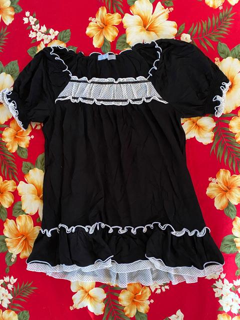 Xmiss☆ブラック×白ドットフリルトップス☆ < ブランド Xmiss☆ブラック×白ドットフリルトップス☆ < ブランドの