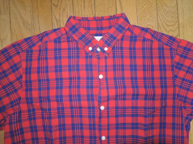 SILAS サイラス 半袖 チェックシャツ L 赤系 切りっぱなし < ブランド SILAS サイラス 半袖 チェックシャツ L 赤系 切りっぱなし < ブランドの