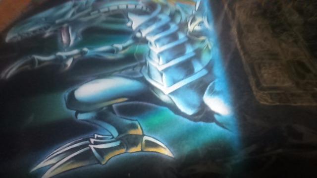 遊戯王公式プレイマット。青眼の白龍&ブラックマジシャン。 < トレーディングカード  遊戯王公式プレイマット。青眼の白龍&ブラックマジシャン。 < トレーディングカードの