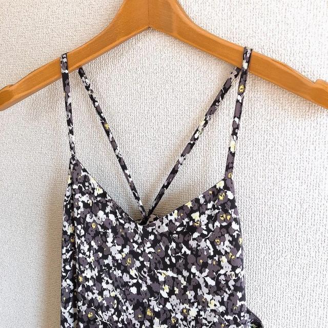 ◆ViS/ビス◆リトルフラワーキャミワンピース★ブラックF*着回し◎秋コーデ美品♪ < ブランド  ◆ViS/ビス◆リトルフラワーキャミワンピース★ブラックF*着回し◎秋コーデ美品♪ < ブランドの