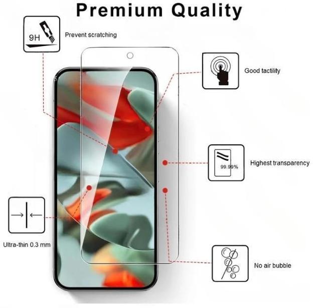 Google Pixel 9 Pro XL KX یtB 2.5D sNZ9 v xl Ɏq KX یtB  Ɠd/AV 