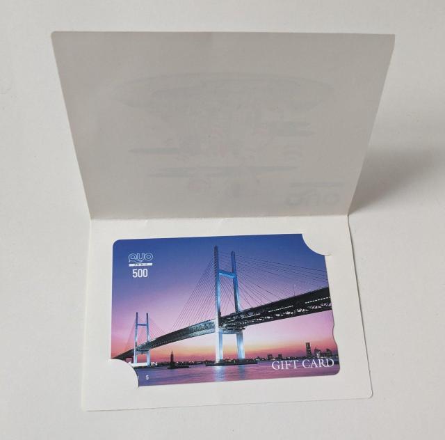 QUO�J�[�h�@�@500 