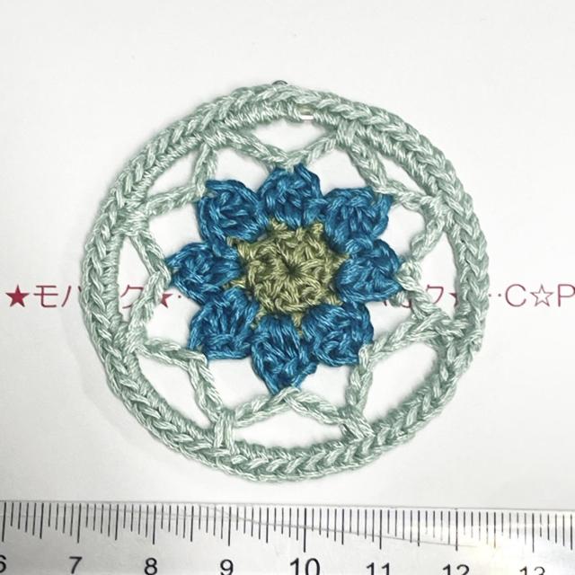 4*ハンドメイド♪お花のドリームキャッチャーチャーム 11 < ペット/手芸/園芸  4*ハンドメイド♪お花のドリームキャッチャーチャーム 11  < ペット/手芸/園芸の