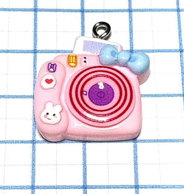 820 ラブリーなカメラ ピンク1個 樹脂パーツ アクセサリーチャーム チェキ うさぎ柄 < ペット/手芸/園芸 820 ラブリーなカメラ ピンク1個 樹脂パーツ アクセサリーチャーム チェキ うさぎ柄 < ペット/手芸/園芸の