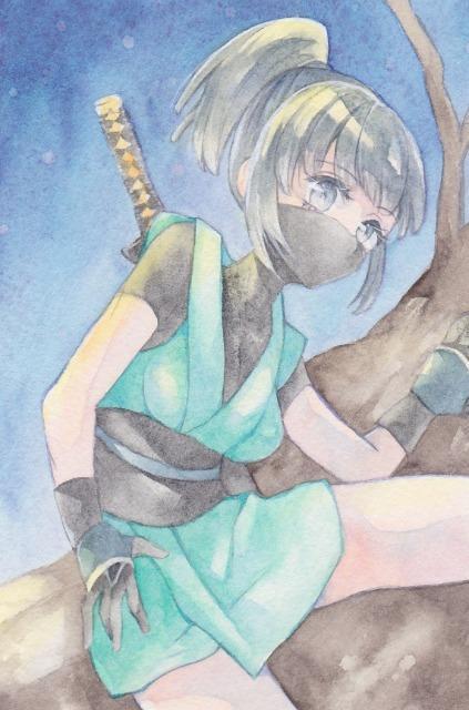 自作イラスト「オリジナル/くノ一」 < アニメ/コミック/キャラクター 自作イラスト「オリジナル/くノ一」 < アニメ/コミック/キャラクターの