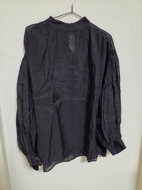 Bonjour Saganボリュームギャザーシアーブラウス < 女性ファッション Bonjour Saganボリュームギャザーシアーブラウス < 女性ファッションの