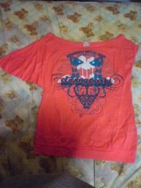 GAS サーモンピンク 肩だしオフショル Tシャツ 激安 < 女性ファッション  GAS サーモンピンク 肩だしオフショル Tシャツ 激安  < 女性ファッションの