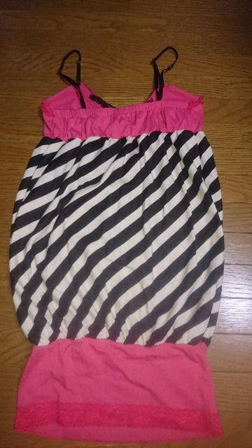 GOLDSinfinity☆斜めストライプ柄ワンピ☆ピンク☆美品 < ブランド GOLDSinfinity☆斜めストライプ柄ワンピ☆ピンク☆美品 < ブランドの