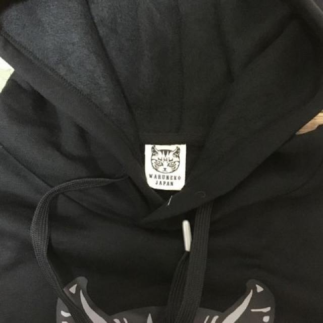 神保町にゃんこ堂・ワル猫ジャパンパーカー。ブラックLLサイズ < ブランド 神保町にゃんこ堂・ワル猫ジャパンパーカー。ブラックLLサイズ < ブランドの