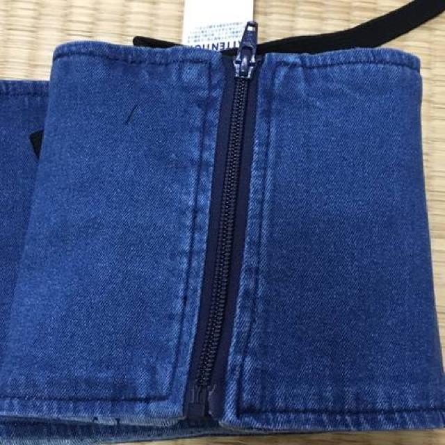 GU・レースアップデニム風コルセットベルト < ブランド GU・レースアップデニム風コルセットベルト < ブランドの