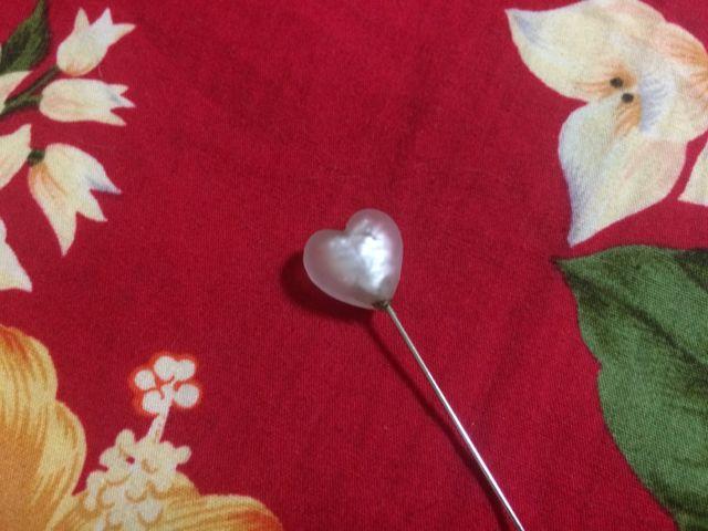 新品未使用☆綺麗なハートのハットピン☆ < 女性ファッション  新品未使用☆綺麗なハートのハットピン☆ < 女性ファッションの