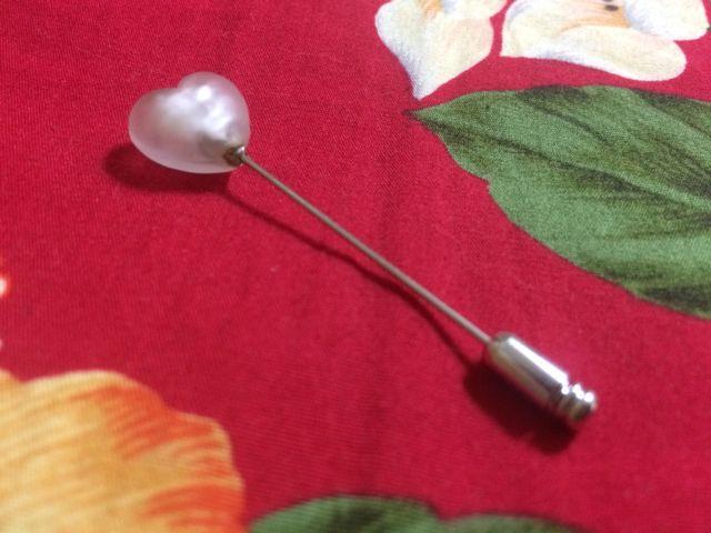 新品未使用☆綺麗なハートのハットピン☆ < 女性ファッション  新品未使用☆綺麗なハートのハットピン☆ < 女性ファッションの