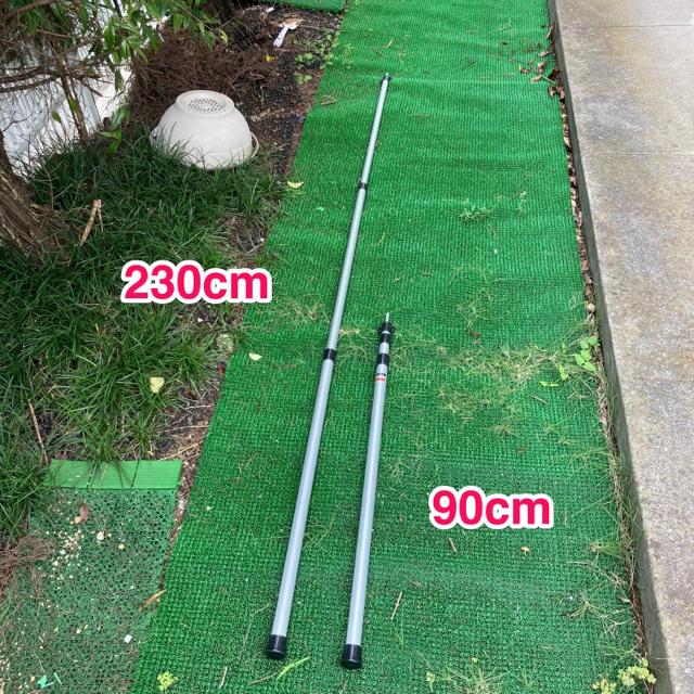 テントポール 伸縮 90-230cm スライド タープ GEJ-TPS < レジャー/スポーツ  テントポール 伸縮 90-230cm スライド タープ GEJ-TPS < レジャー/スポーツの