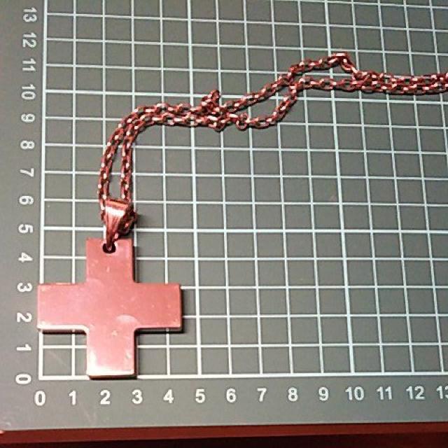 大迫力! ペンダント極厚5mm チタン製十字架クロスネックレスペ < 男性アクセサリー/時計  大迫力! ペンダント極厚5mm チタン製十字架クロスネックレスペ < 男性アクセサリー/時計の