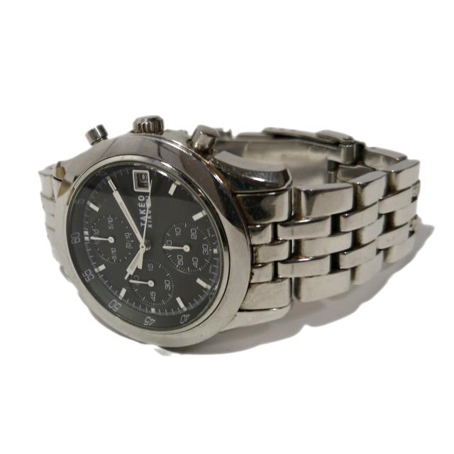 良品 タケオキクチ【クロノグラフ】TK メンズ腕時計 < ブランド  良品 タケオキクチ【クロノグラフ】TK メンズ腕時計 < ブランドの