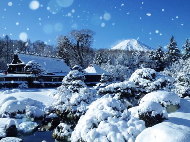 世界遺産 富士山 雪の鱒の家 写真 A4又は2L版 額付き < ホビー  世界遺産 富士山 雪の鱒の家 写真 A4又は2L版 額付き  < ホビーの