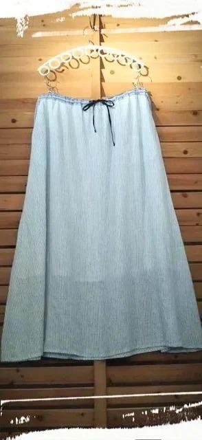 *studio CLIP*リネンストライプ スカート < ブランド *studio CLIP*リネンストライプ スカート < ブランドの