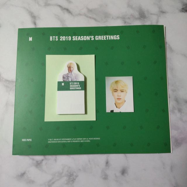 【公式商品】2点★ジン★BTS 2019 SEASON'S GREETINGS < タレントグッズ  【公式商品】2点★ジン★BTS 2019 SEASON'S GREETINGS < タレントグッズの