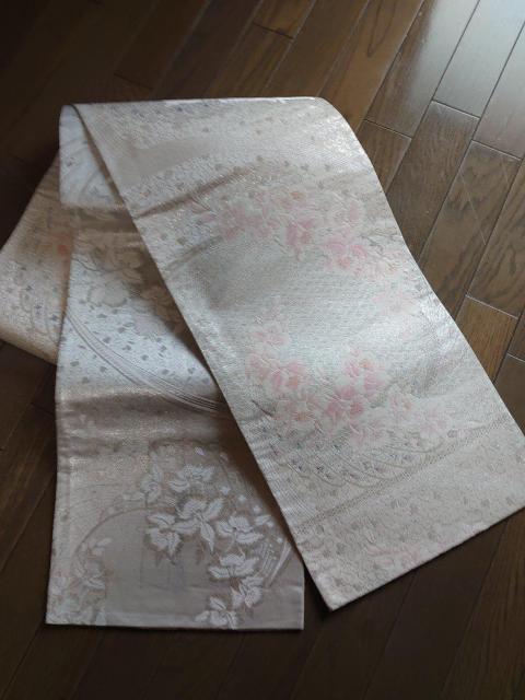 USED、袋帯、リバーシブルタイプ、花柄 < 女性ファッション  USED、袋帯、リバーシブルタイプ、花柄 < 女性ファッションの