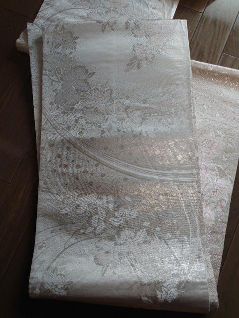 USED、袋帯、リバーシブルタイプ、花柄 < 女性ファッション  USED、袋帯、リバーシブルタイプ、花柄 < 女性ファッションの