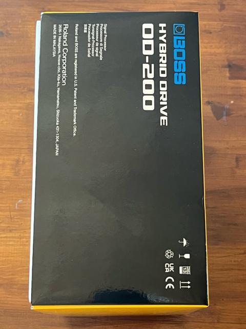 Boss HYBRID DRIVE OD-200 {X nCubh hCu OD-200 Vi gp I[o[hCu