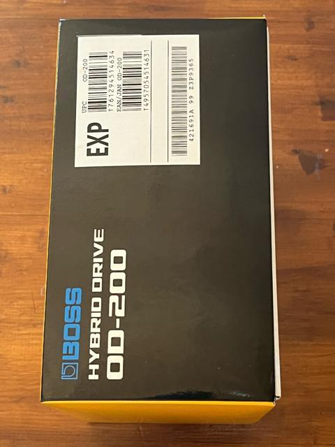 Boss HYBRID DRIVE OD-200 {X nCubh hCu OD-200 Vi gp I[o[hCu