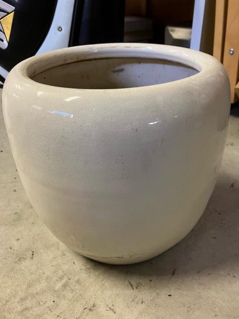 焼物 灰付 火バチ 陶器製 水墨画 墨 火鉢 睡蓮鉢 金魚鉢 メダカ鉢 銘有り < ホビー  焼物 灰付 火バチ 陶器製 水墨画 墨 火鉢 睡蓮鉢 金魚鉢 メダカ鉢 銘有り < ホビーの