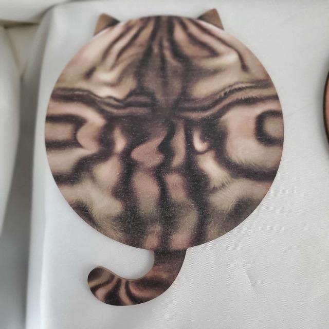 ★激可愛い(^O^)/猫後ろ姿デザイン!木製コースター8枚セット★ < インテリア/ライフ ★激可愛い(^O^)/猫後ろ姿デザイン!木製コースター8枚セット★ < インテリア/ライフの