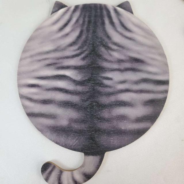 ★激可愛い(^O^)/猫後ろ姿デザイン!木製コースター8枚セット★ < インテリア/ライフ ★激可愛い(^O^)/猫後ろ姿デザイン!木製コースター8枚セット★ < インテリア/ライフの