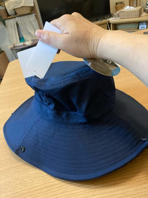 紺 新品 撥水加工サファリハット < 女性ファッション 紺 新品 撥水加工サファリハット < 女性ファッションの